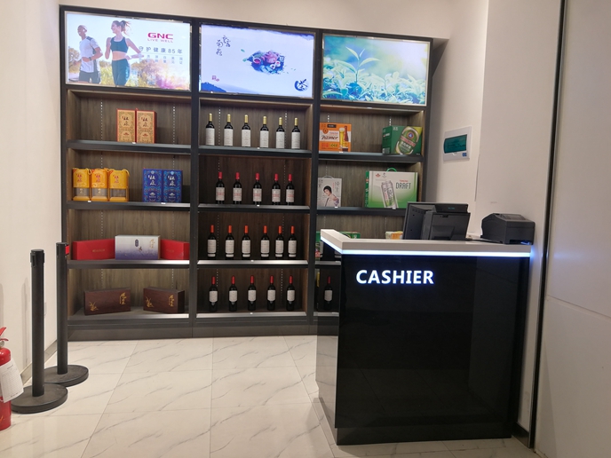 免稅店展柜展示柜，防火級別的